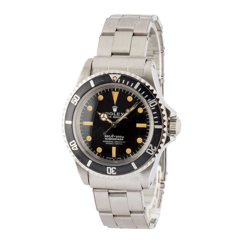 Vintage Rolex Submariner 5512 Feet First Dial - 2