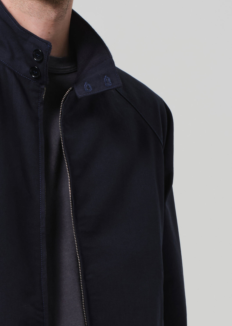 Rower Jacket In True Navy 6