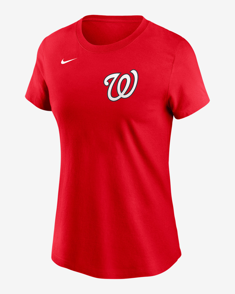 James Wood Washington Nationals Fuse Women's Nike MLB T-Shirt 1
