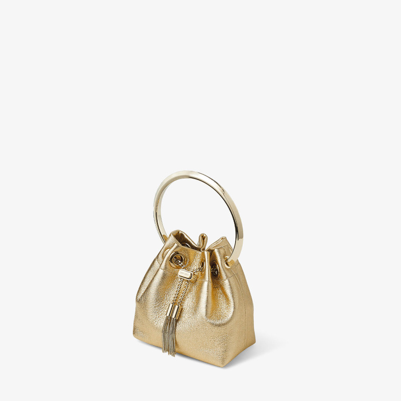 JIMMY CHOO Micro Bon Bon
Gold Metallic Nappa Mini Bag outlook