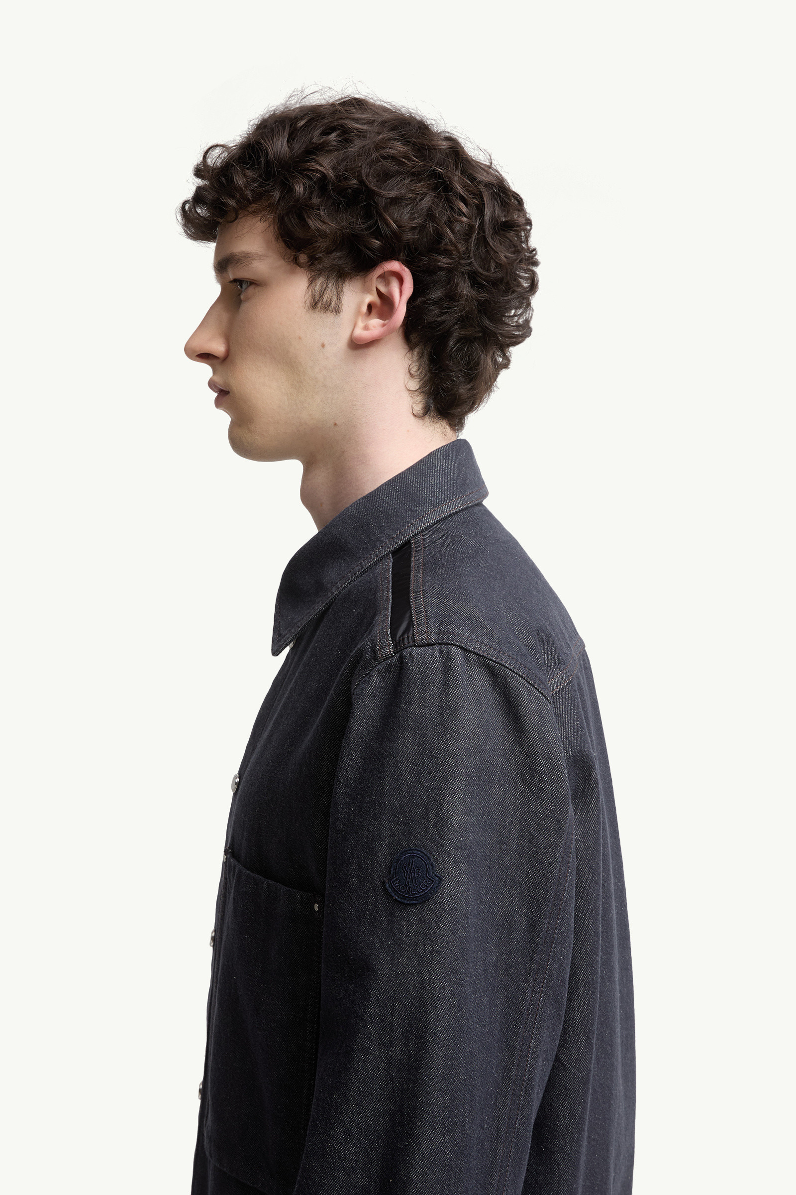 Denim Long Sleeve Shirt - 4