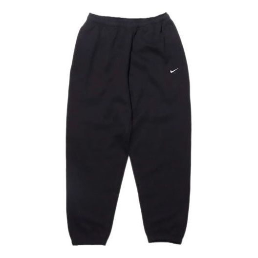Nike Lab Solid Color Thermal Track Pants For Men Black DA0330-010 - 1
