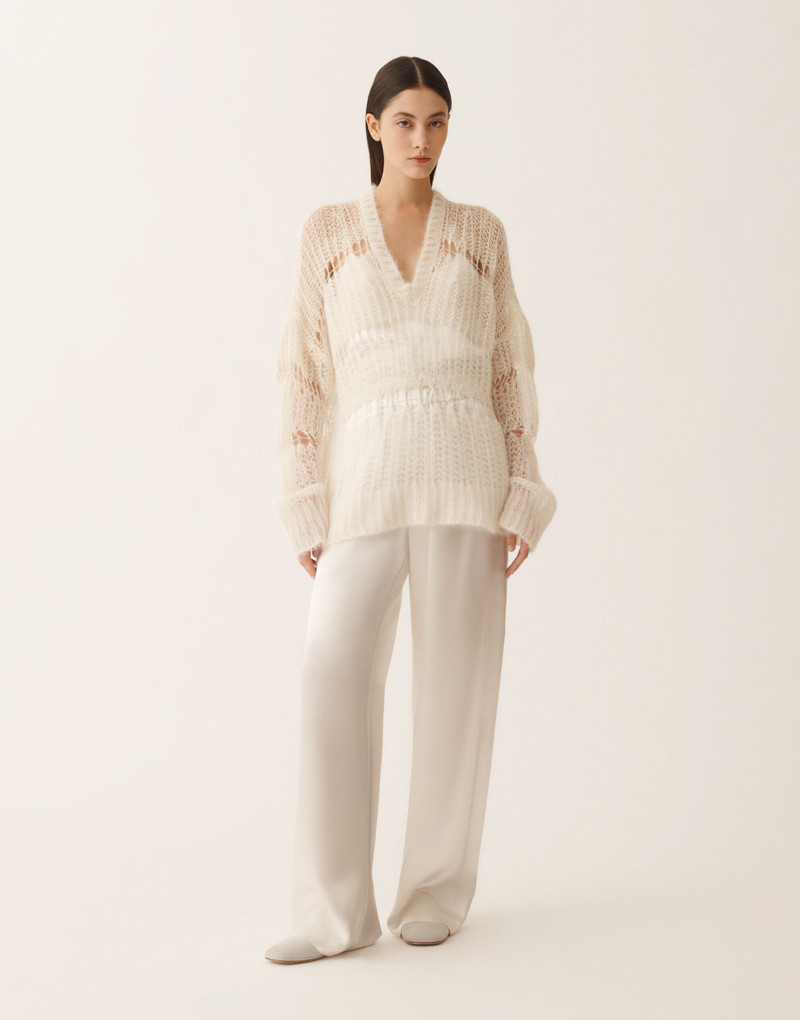 Mohair and organic cotton sweater 3