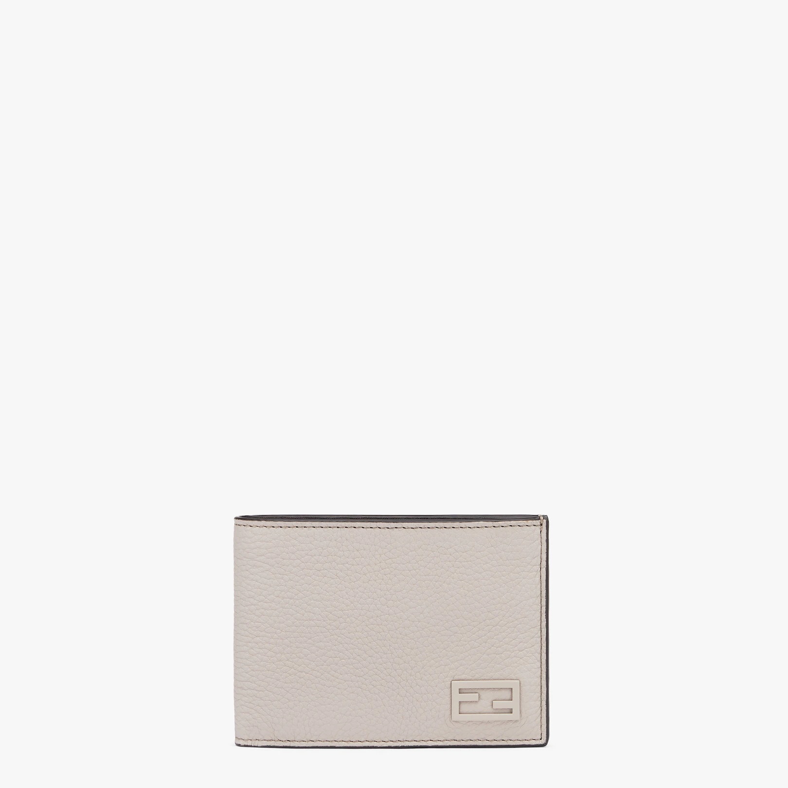 Two-tone leather bi-fold wallet - 1