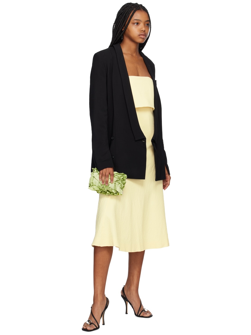 Yellow Artist Minidress - 4