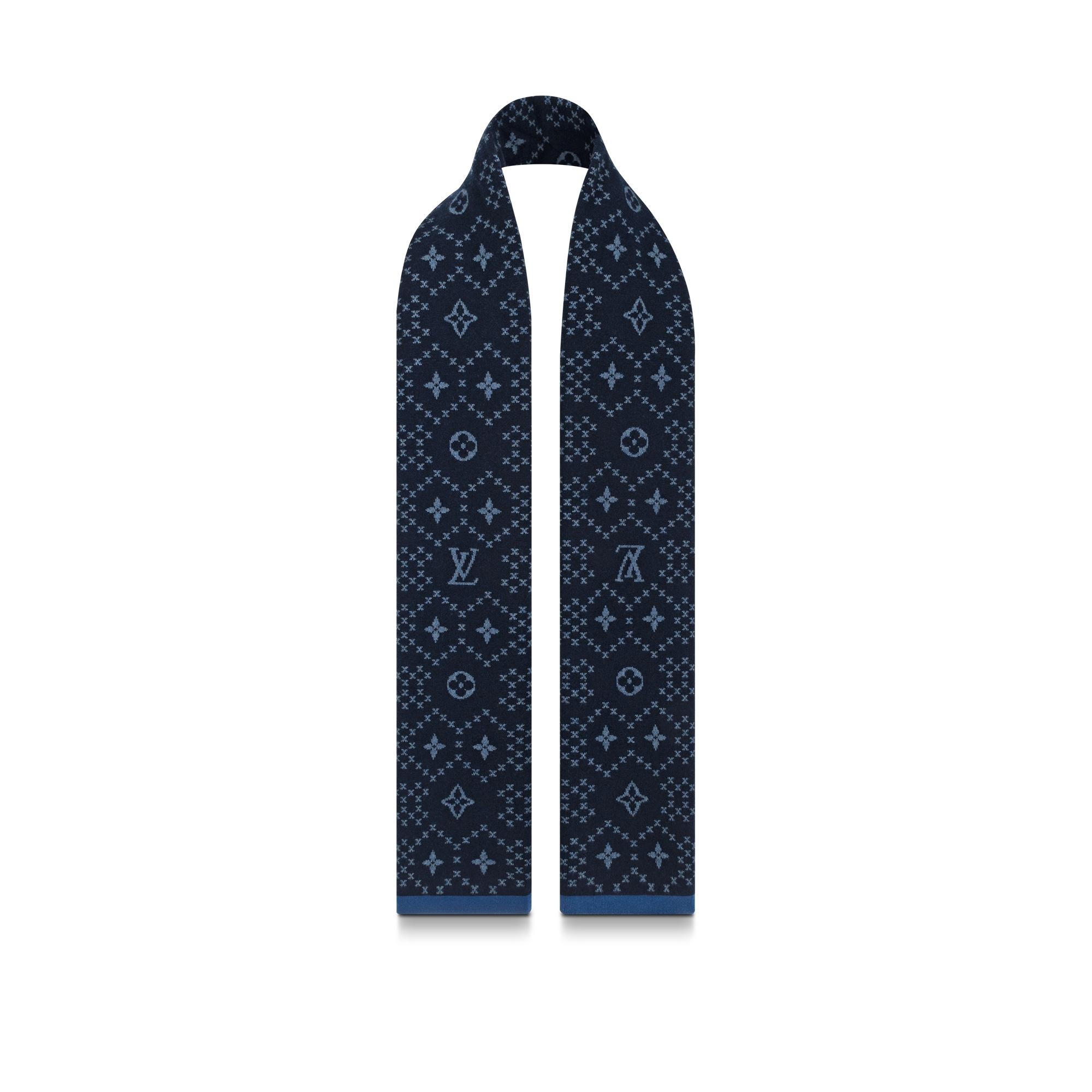 Monogram Flakes Knit Scarf - 4