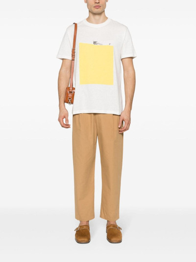 A.P.C. Renato tapered cotton trousers outlook