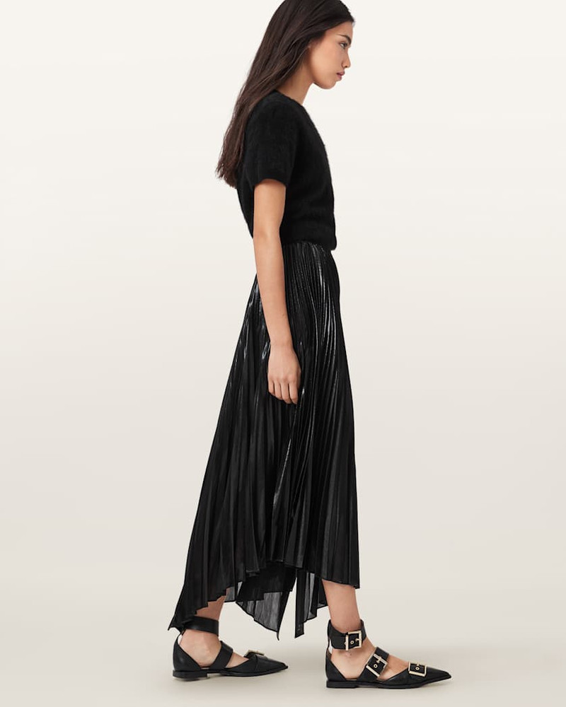 JAX PLEATED MIDI SKIRT 6