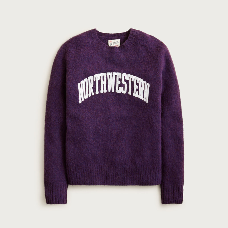 '47 X J.Crew brushed wool Northwestern sweater 1