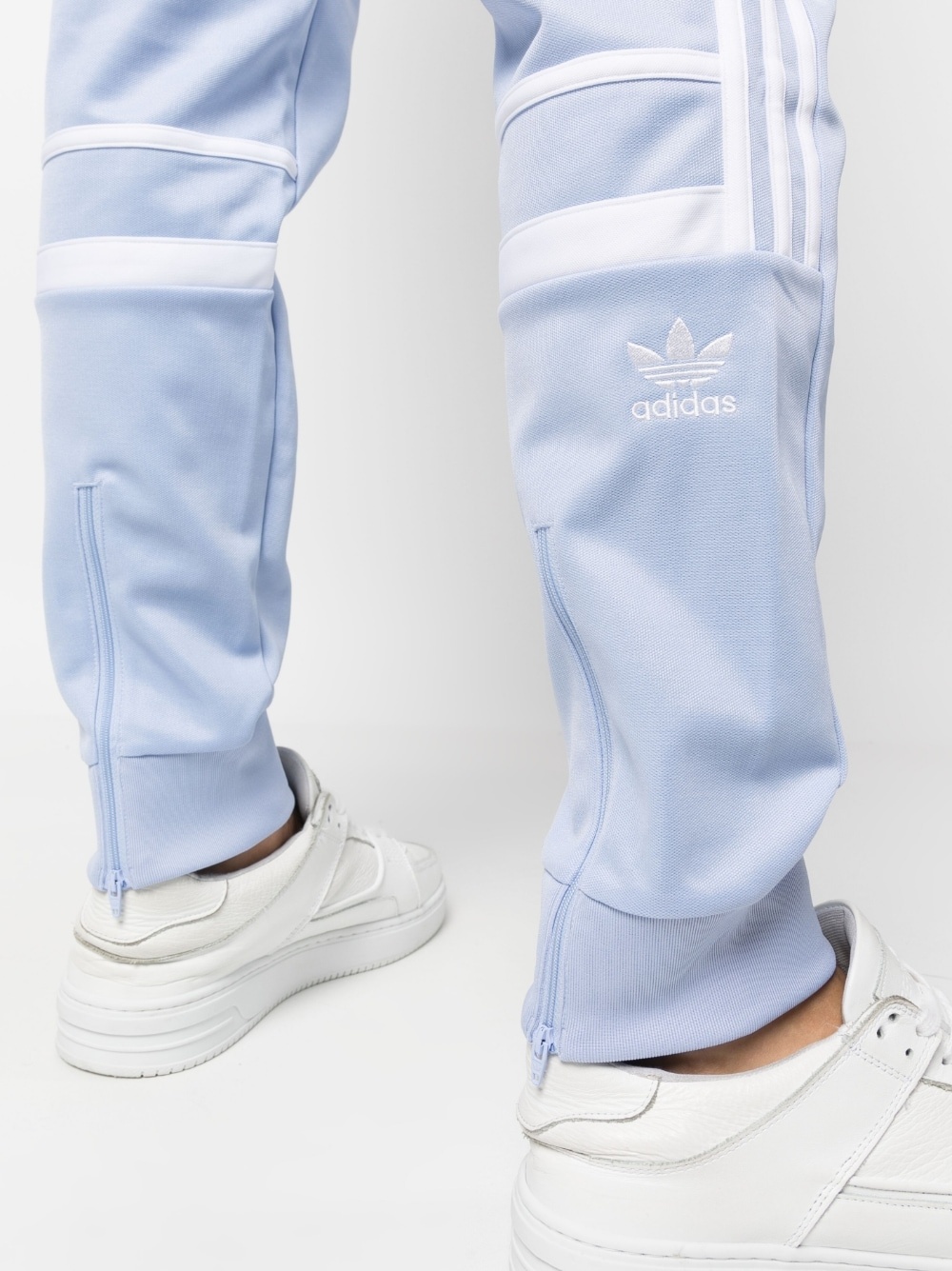 side-stripe track pants - 5