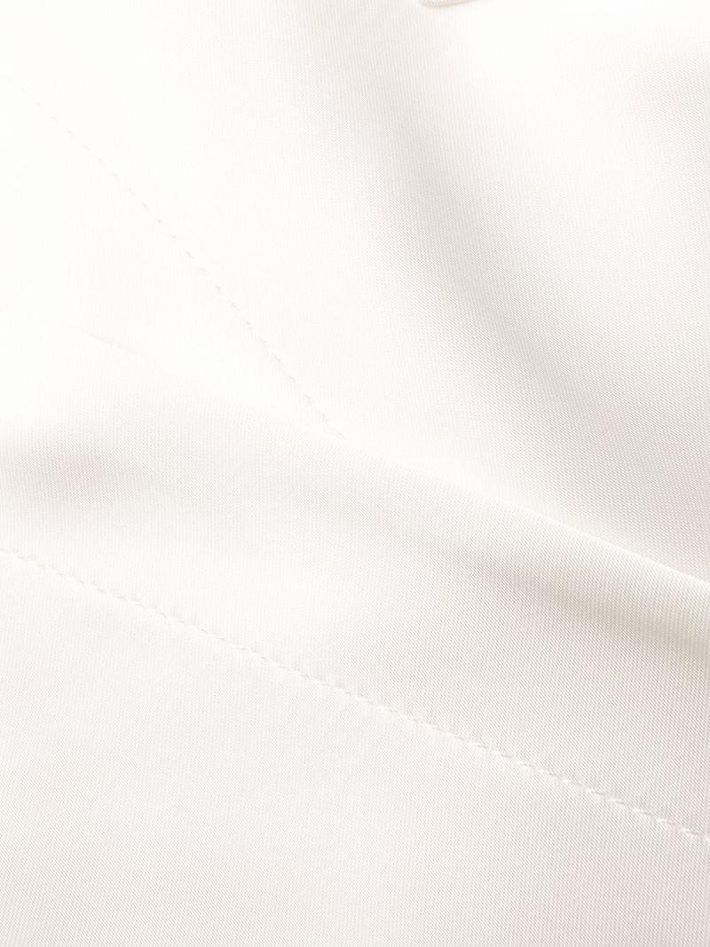 twist-front satin shirt midi dress 6