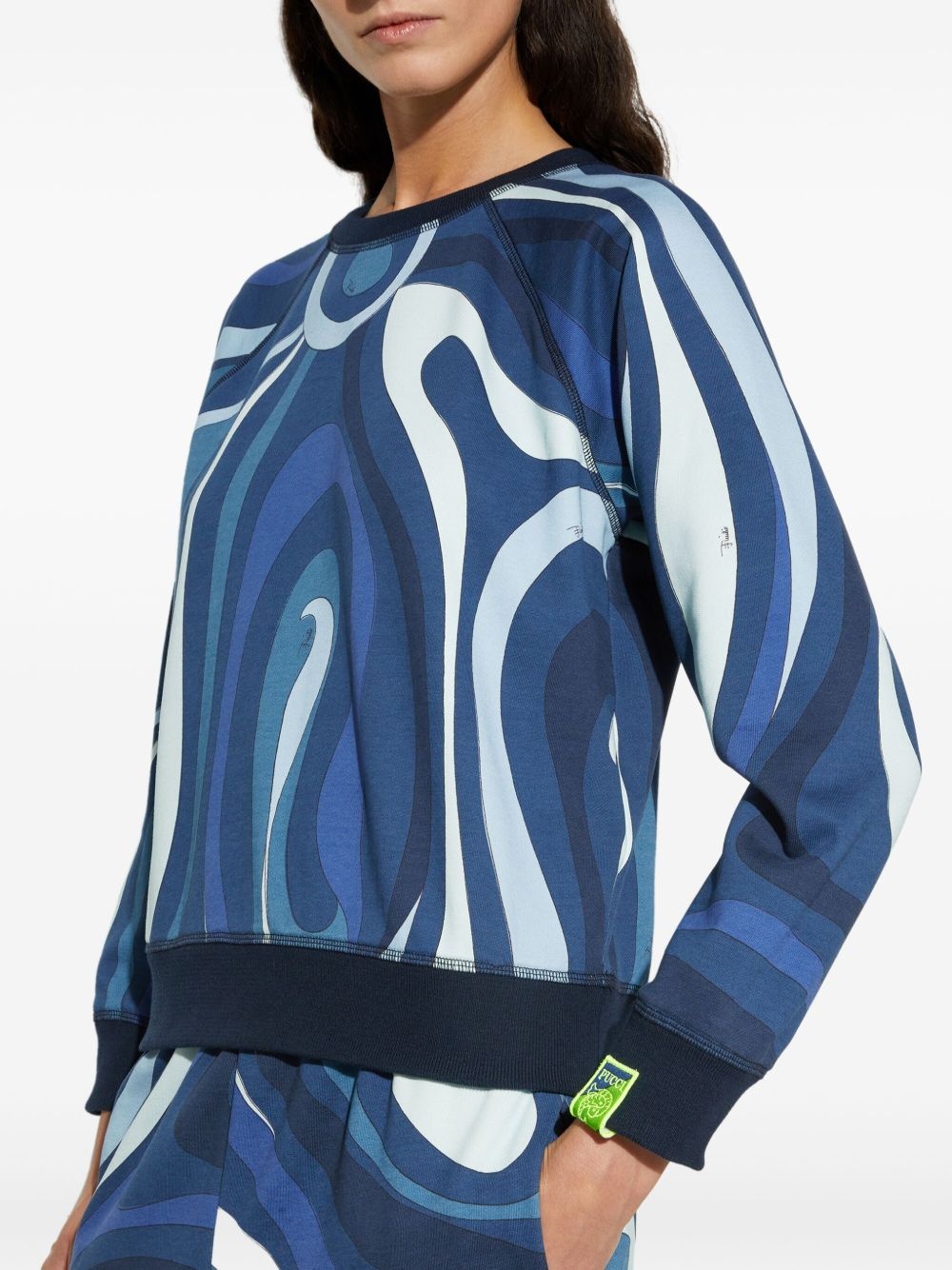 Marmo-print sweatshirt - 5