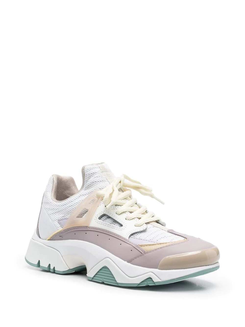 panelled-design sneakers - 2