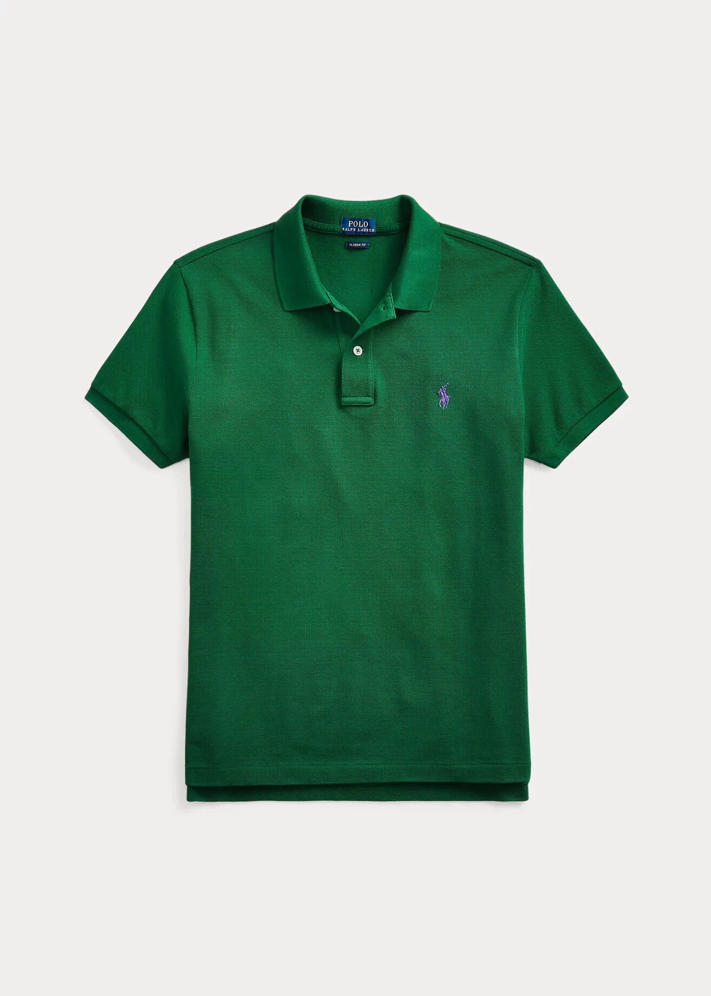The Iconic Classic Fit Mesh Polo Shirt - 1