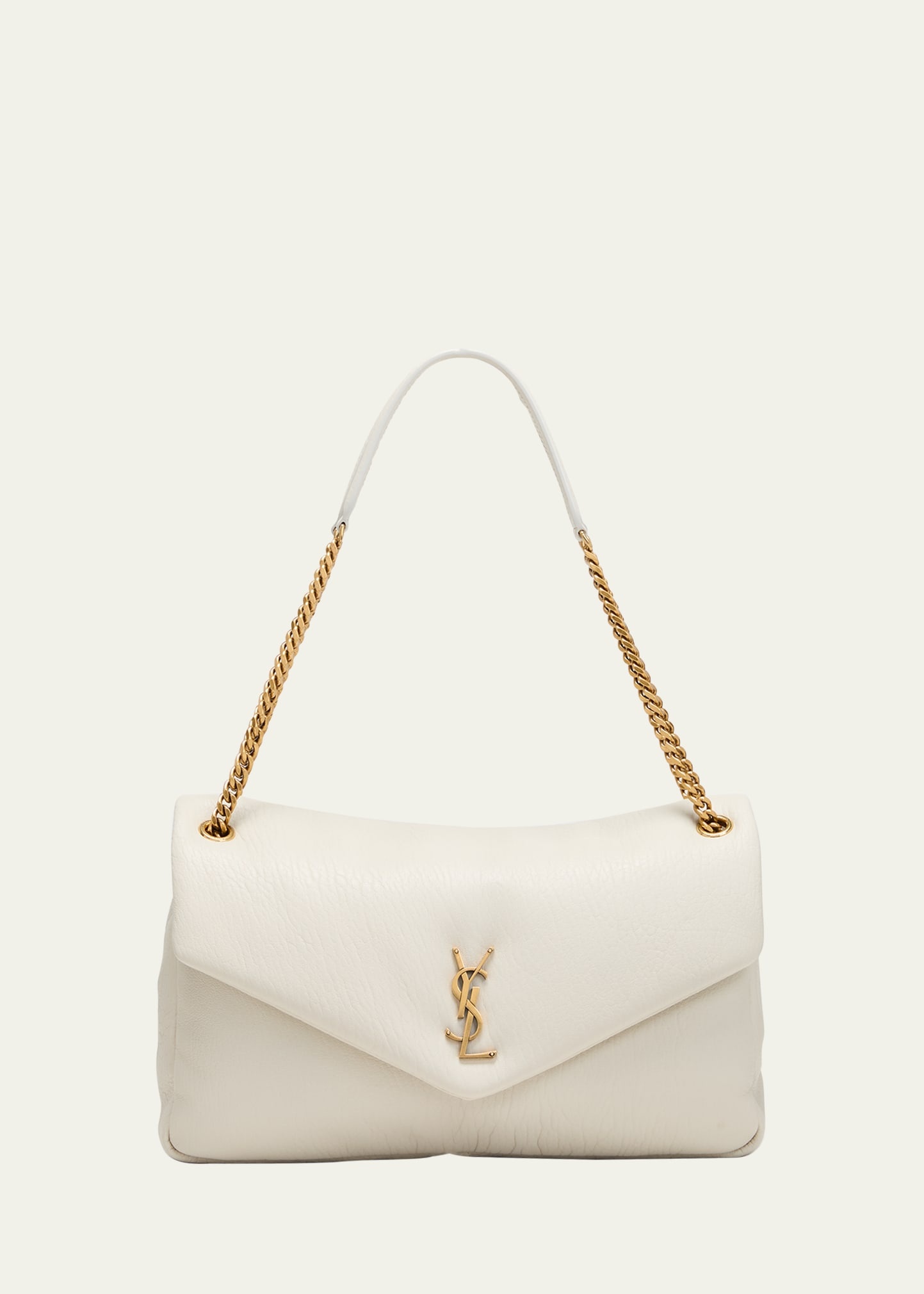 Calypso Large YSL Shoulder Bag in Leather - 1