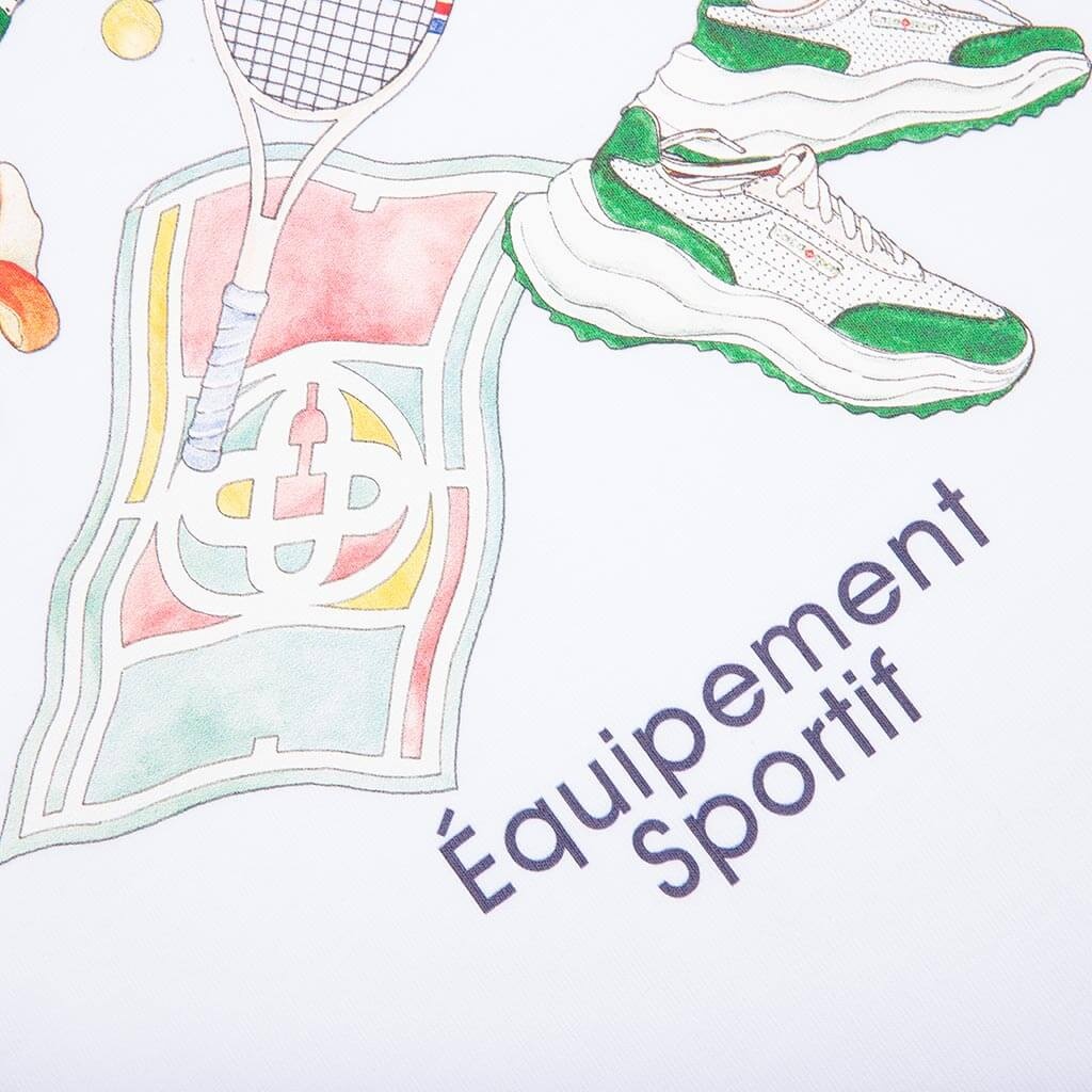 EQUIPEMENT SPORTIF TEE - WHITE - 4