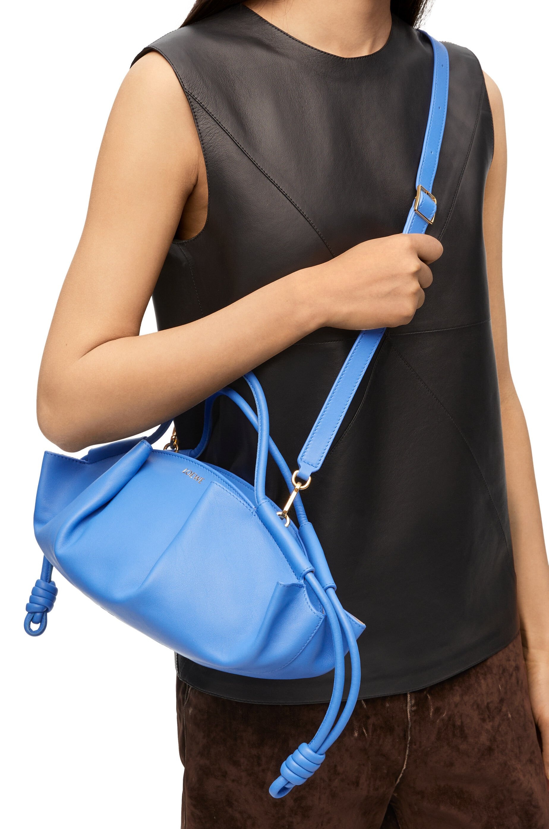 Small Paseo bag in shiny nappa calfskin - 3