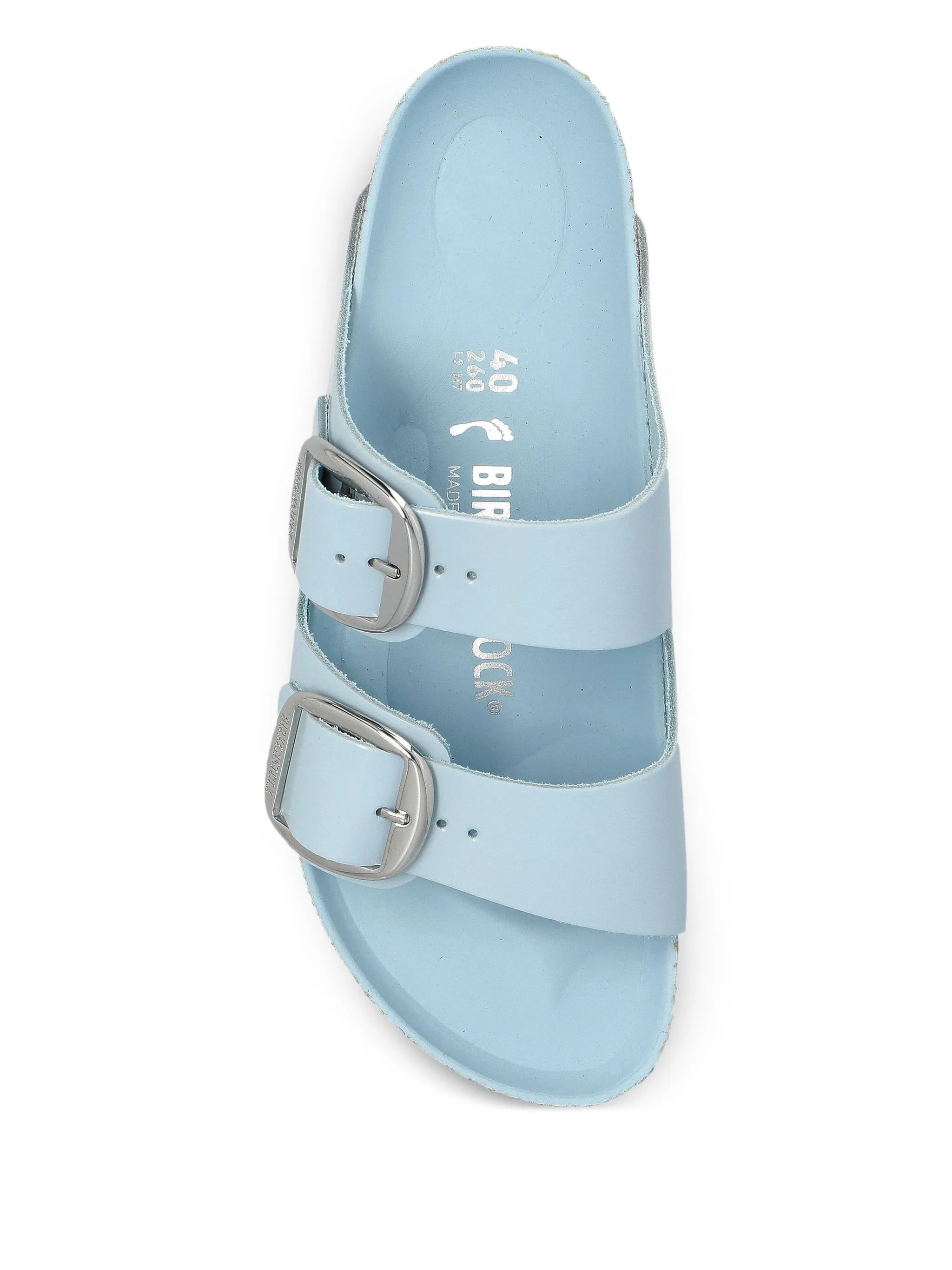 Birkenstock Arizona Big Buckle Patent Leather Sandals - 5