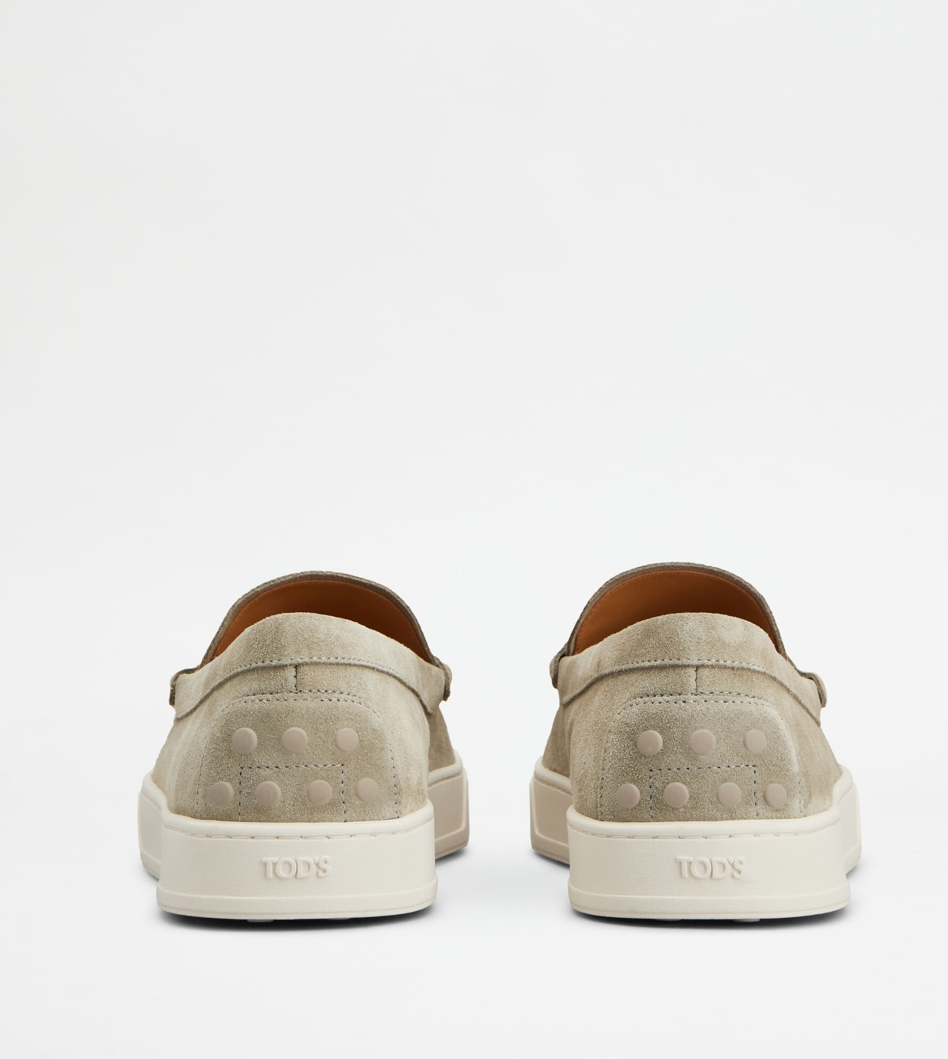 LOAFERS IN SUEDE - BEIGE - 3
