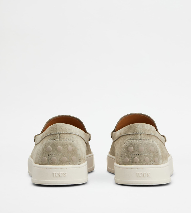 Tod's LOAFERS IN SUEDE - BEIGE outlook