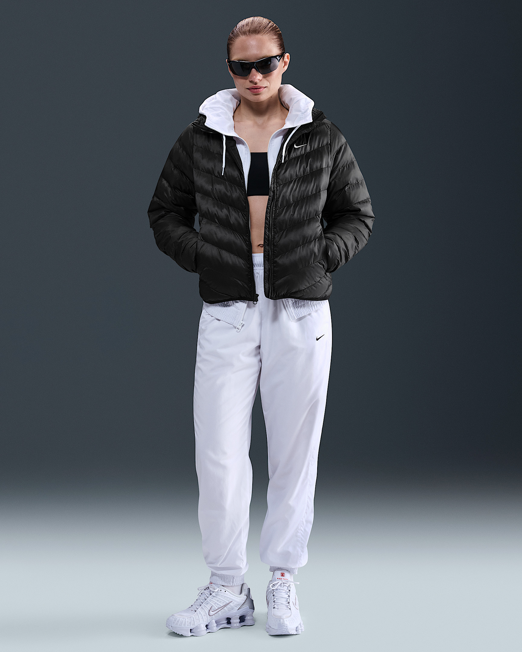Nike Sportswear Windpuffer Women's Therma-FIT Hooded Puffer - 4