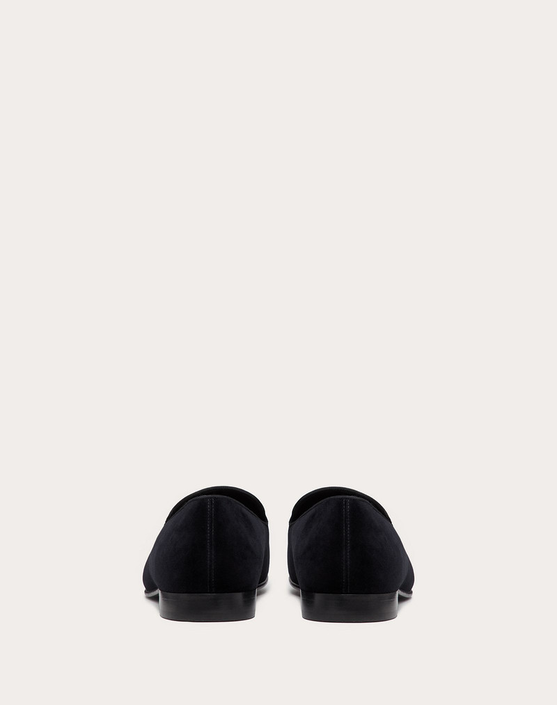 VLogo Signature Velvet Slipper 3
