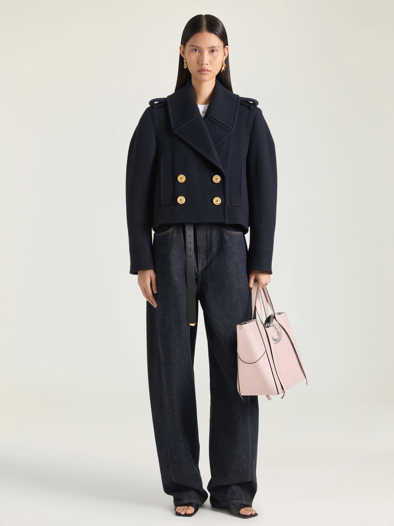 Givenchy MEDIUM THE SNATCH BAG IN GRAINED LEATHER outlook