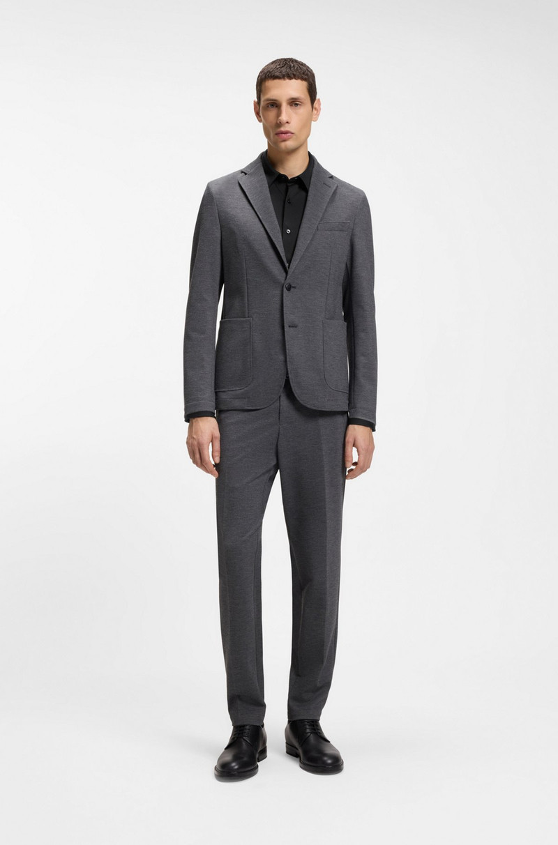 PERFORMANCE-STRETCH SLIM-FIT SHIRT IN STRUCTURED JERSEY 4