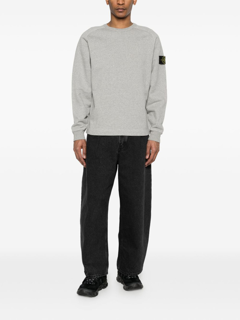Stone Island crew-neck sweatshirt outlook