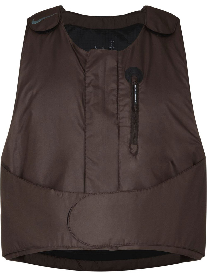 x Nike Cactus Jack NRG BH "Velvet Brown" vest 1