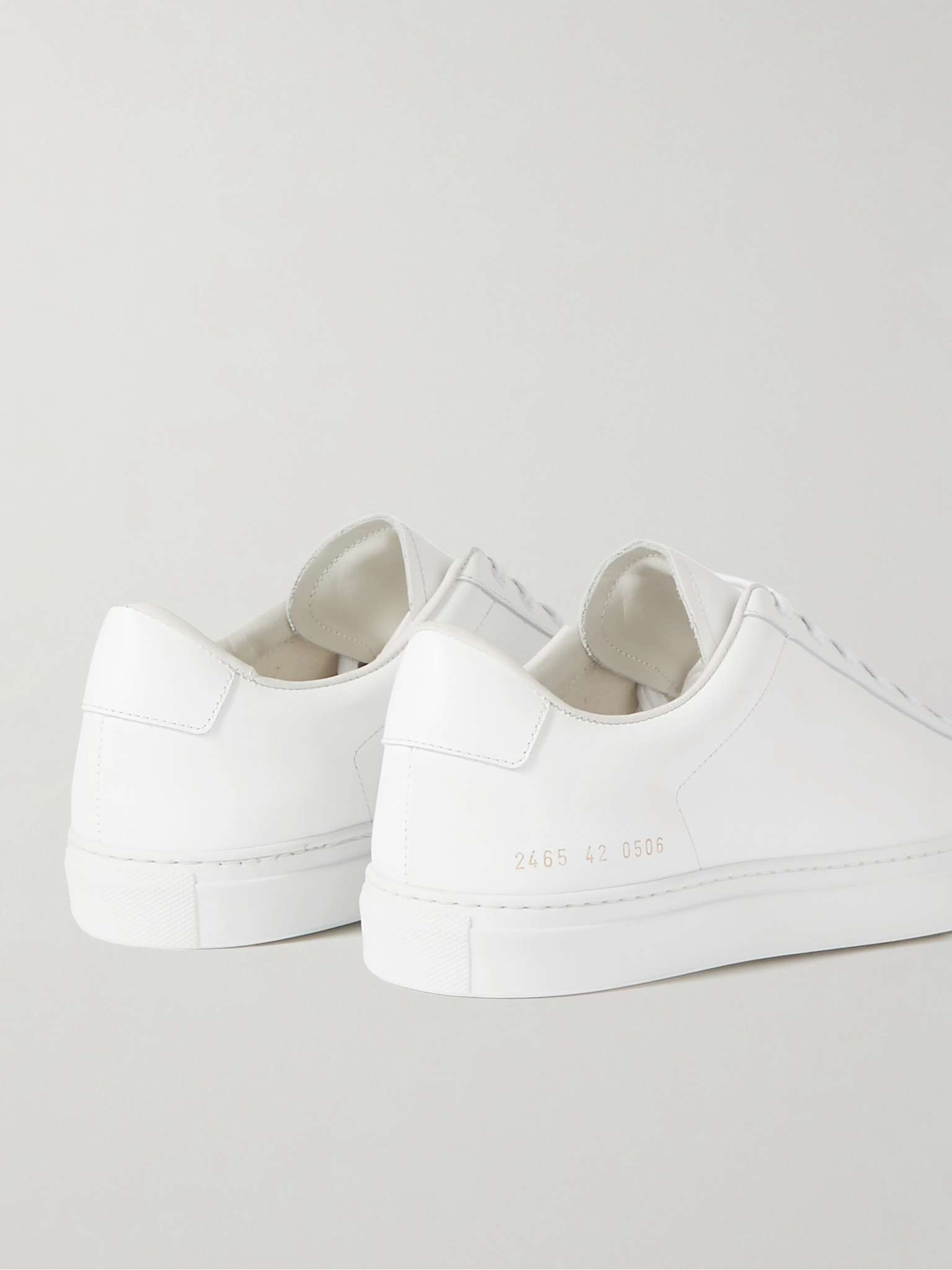 Retro Classic Leather Sneakers - 6