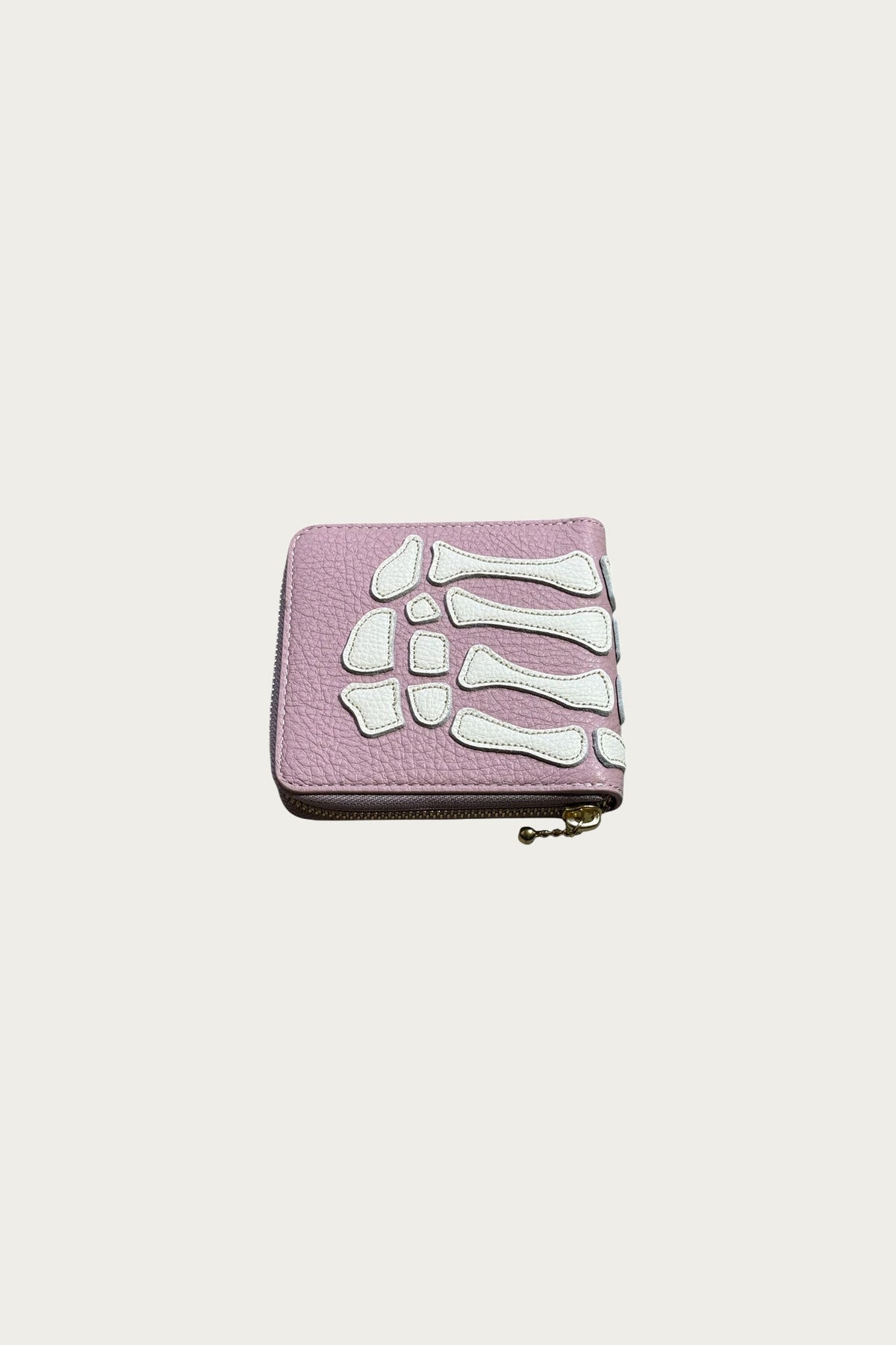 THUMB-UP BONE BAND ZIP Wallet - Pink - 1