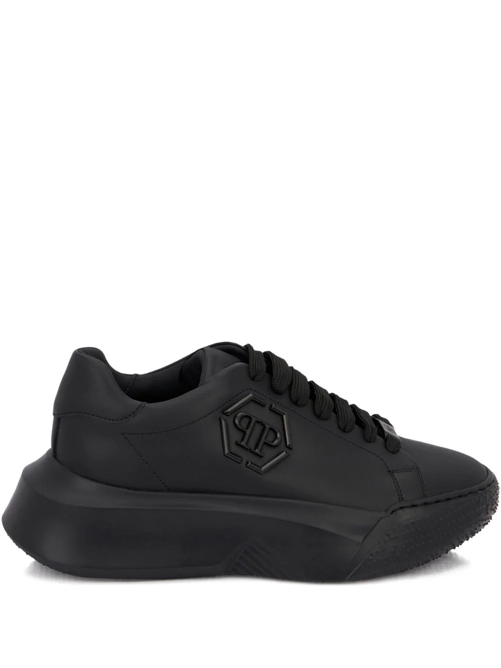 x New Basic Hexagon leather trainers - 1