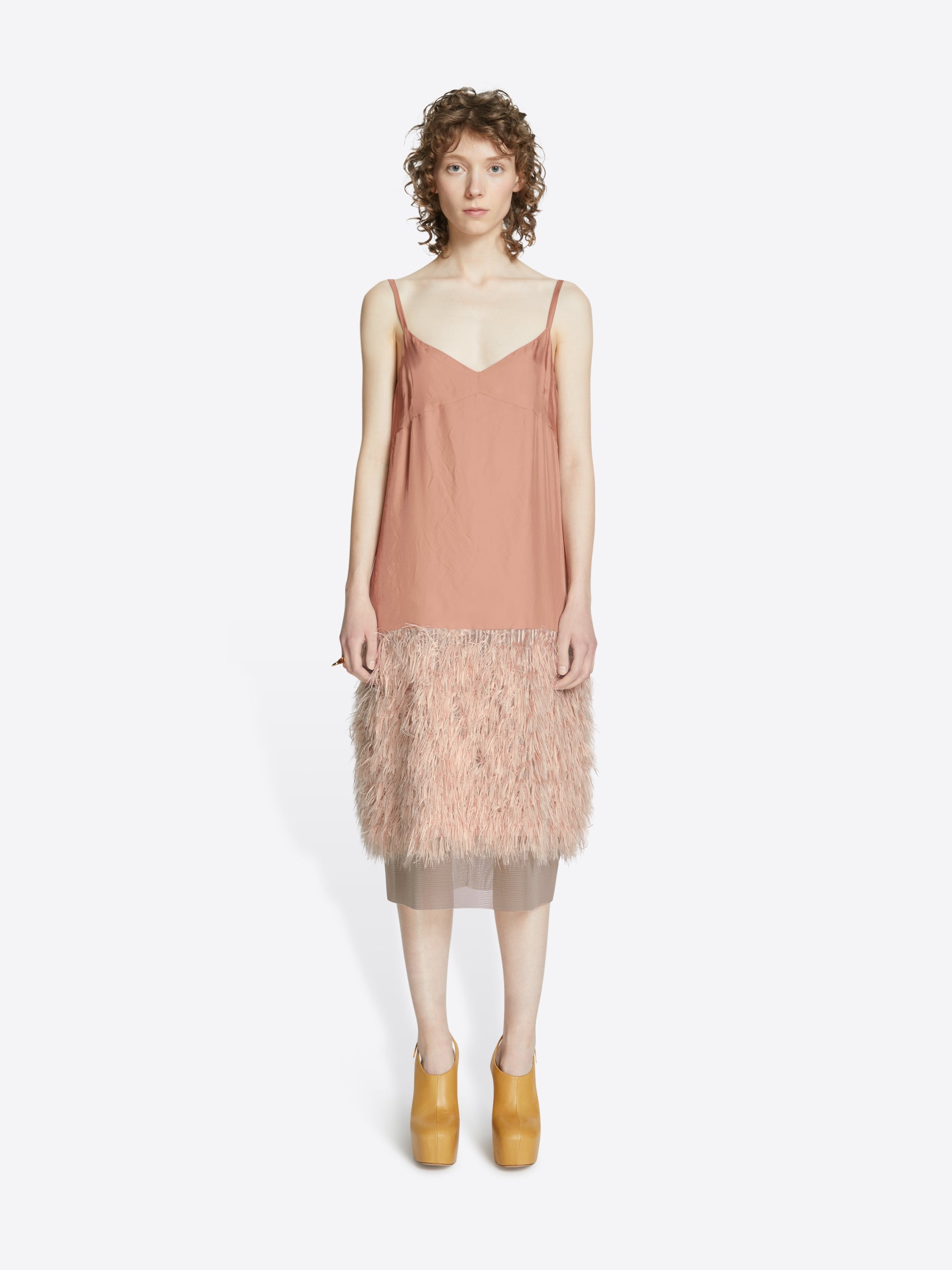 FRINGE SLIP DRESS - 2
