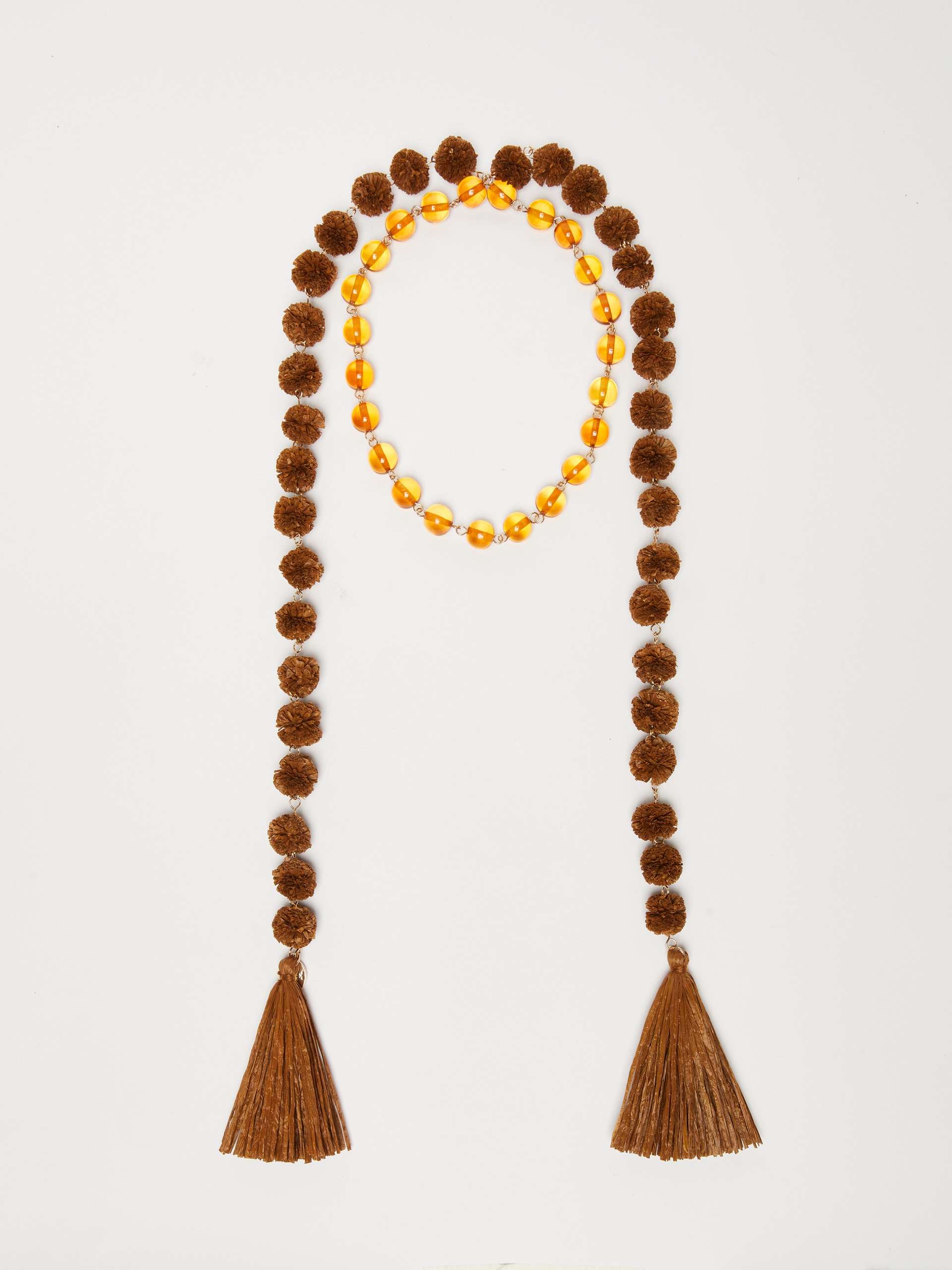 PESCO Viscose and resin necklace - 1