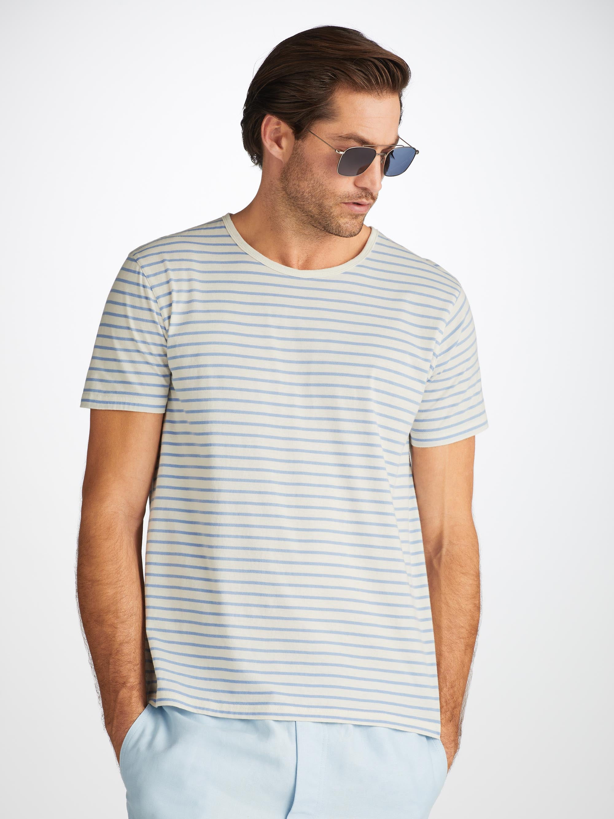 Men's T-Shirt Ryder 2 Pima Cotton White - 7