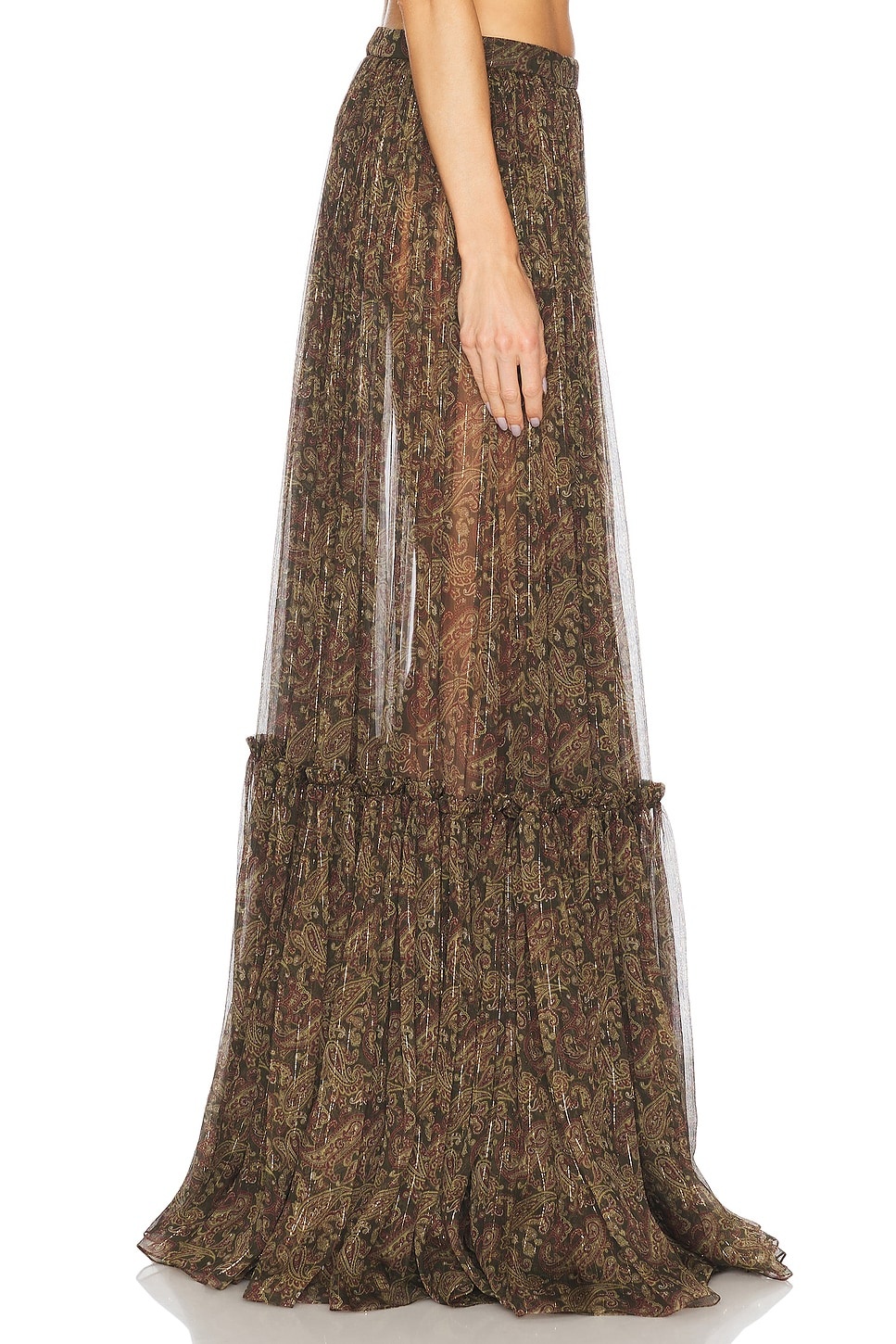 Tiered Maxi Skirt - 3