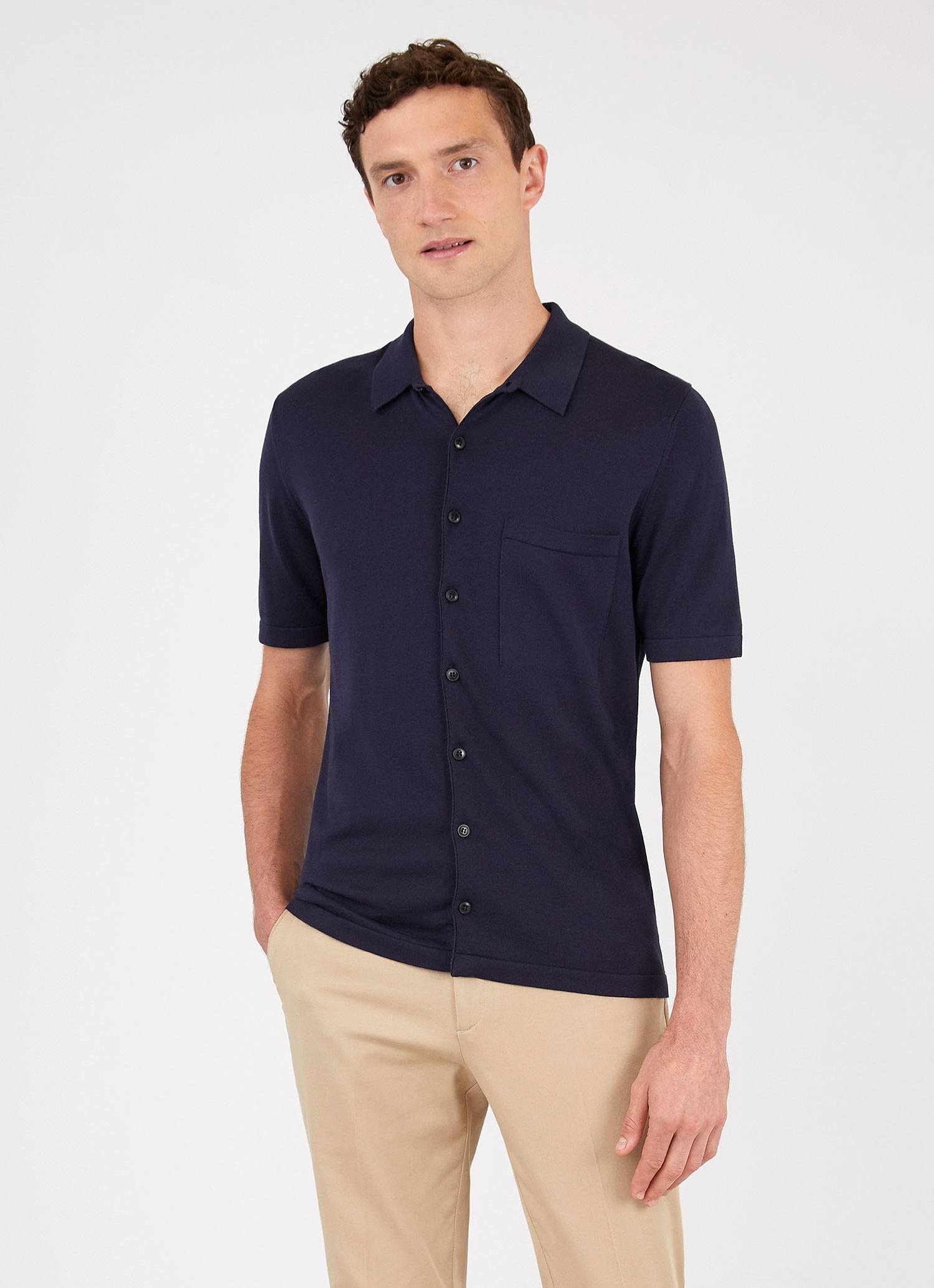Sea Island Cotton Knit Shirt - 2