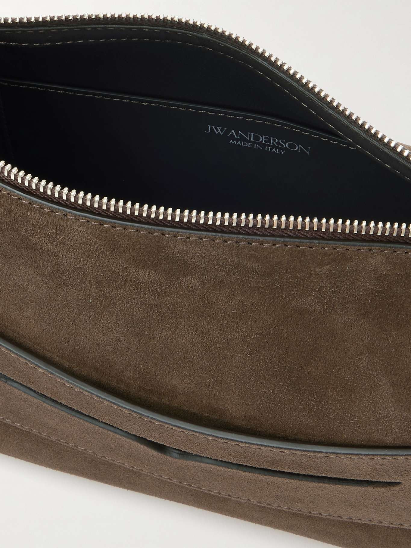 Loafer suede shoulder bag Brown - 5