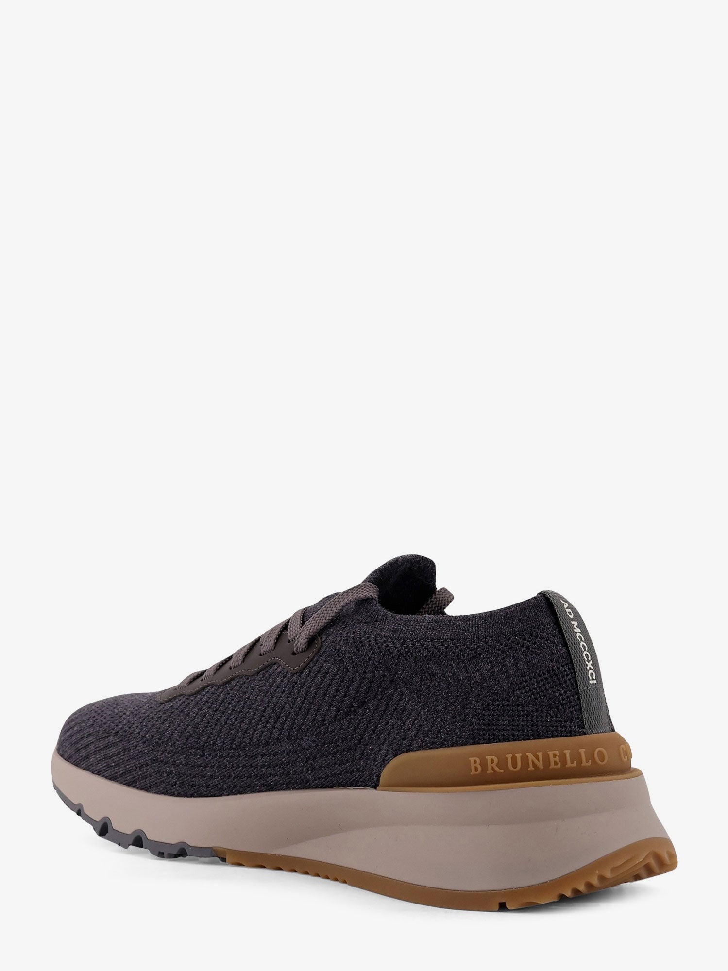 Brunello Cucinelli Runners Wool Knit Sneakers - 3
