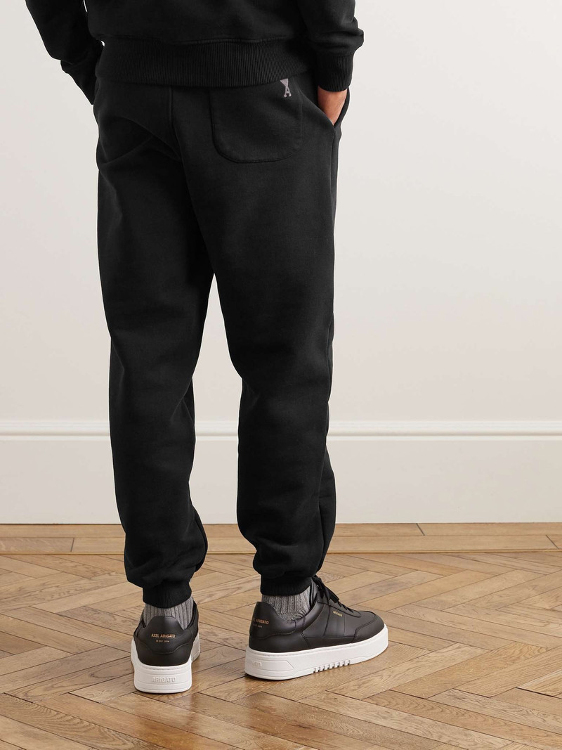 Tapered Logo-Embroidered Organic Cotton-Jersey Sweatpants 3