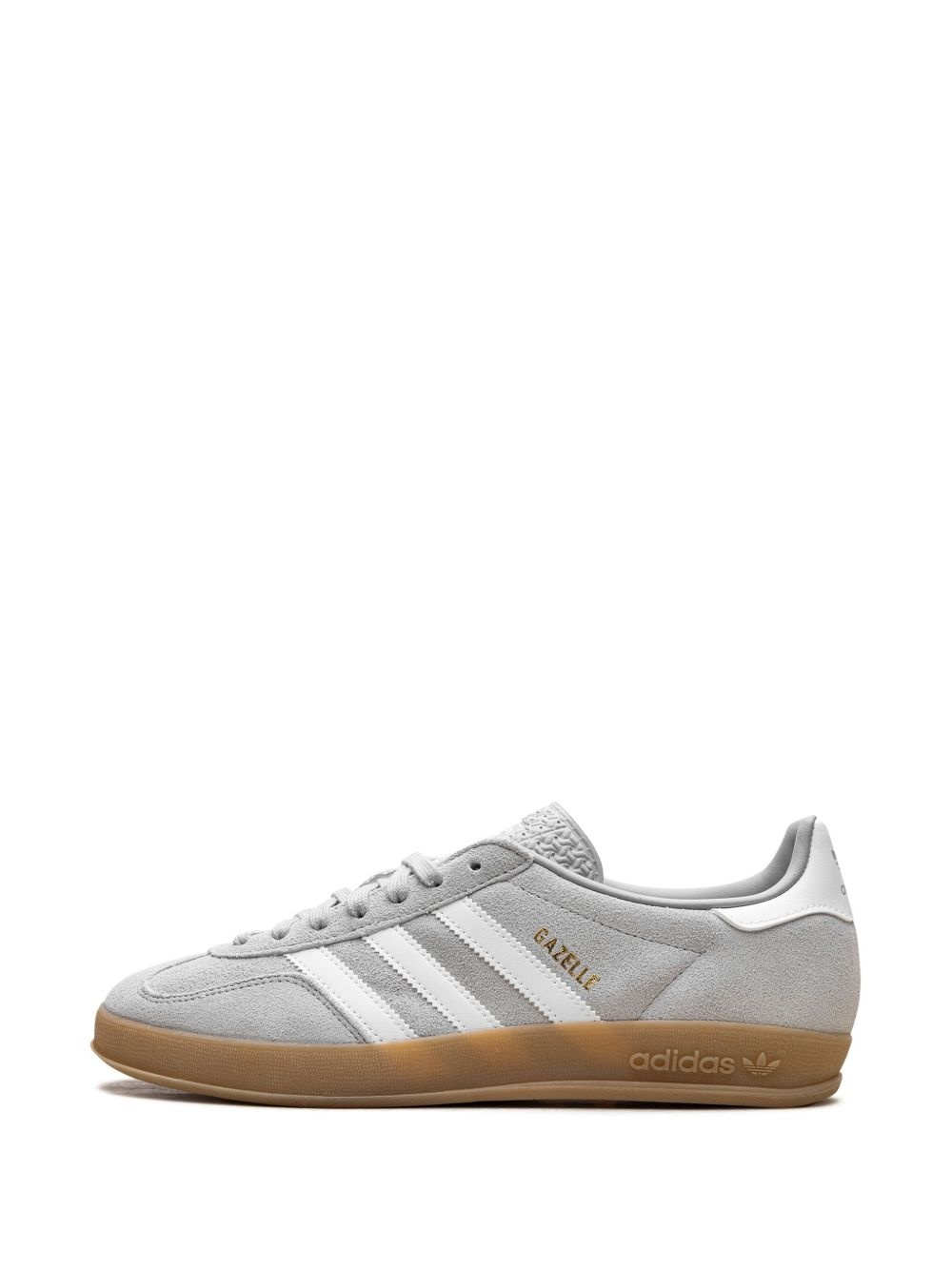 Gazelle Indoor "Grey Two/Cloud White/Gold Metallic" sneakers - 5
