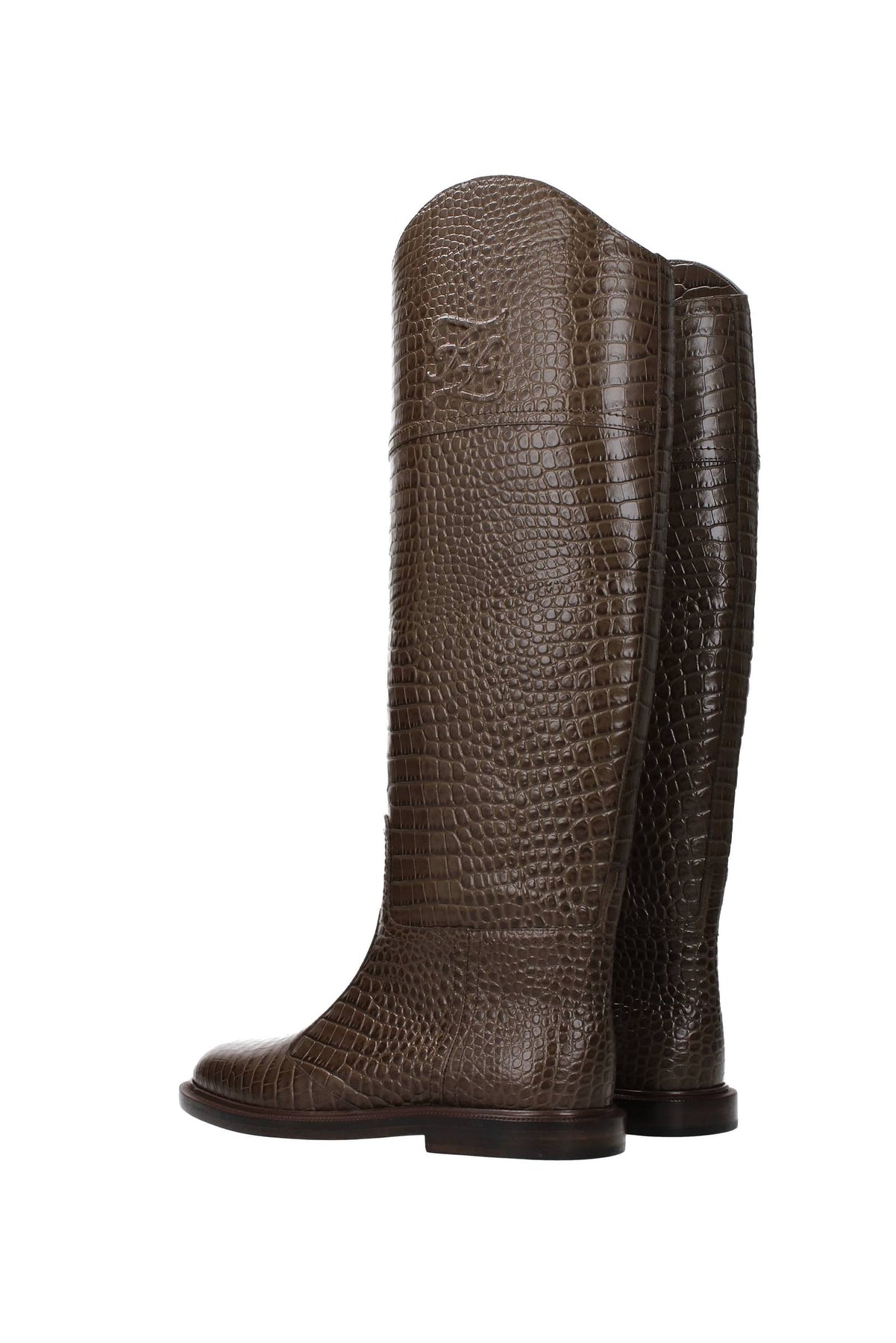 Boots Leather Brown Mud - 4