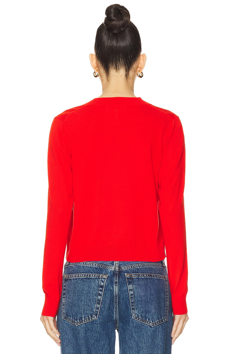 THE GREAT. The Patch Pocket Cardigan outlook