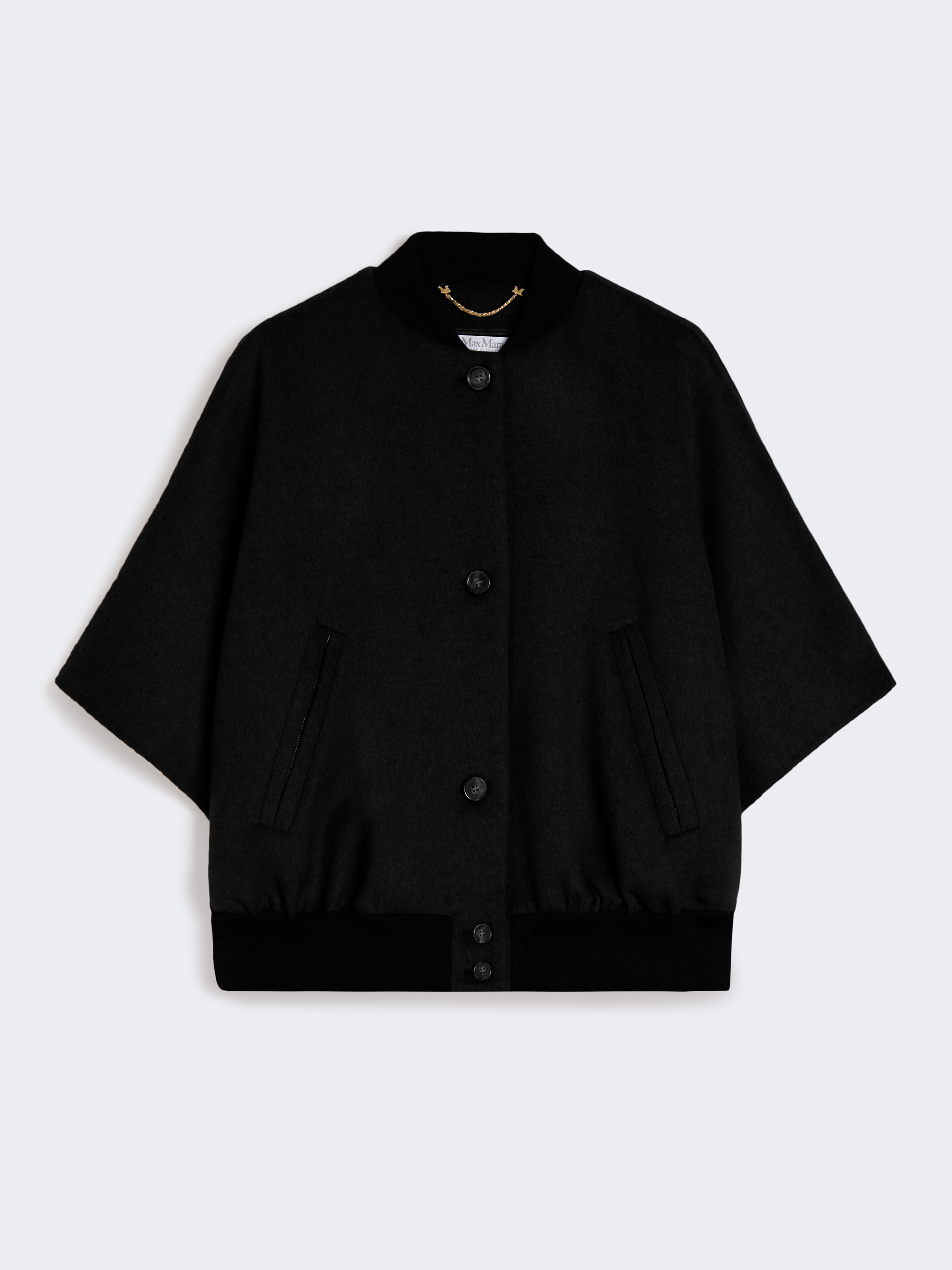 LETICIA Lightweight cashmere cape - 1