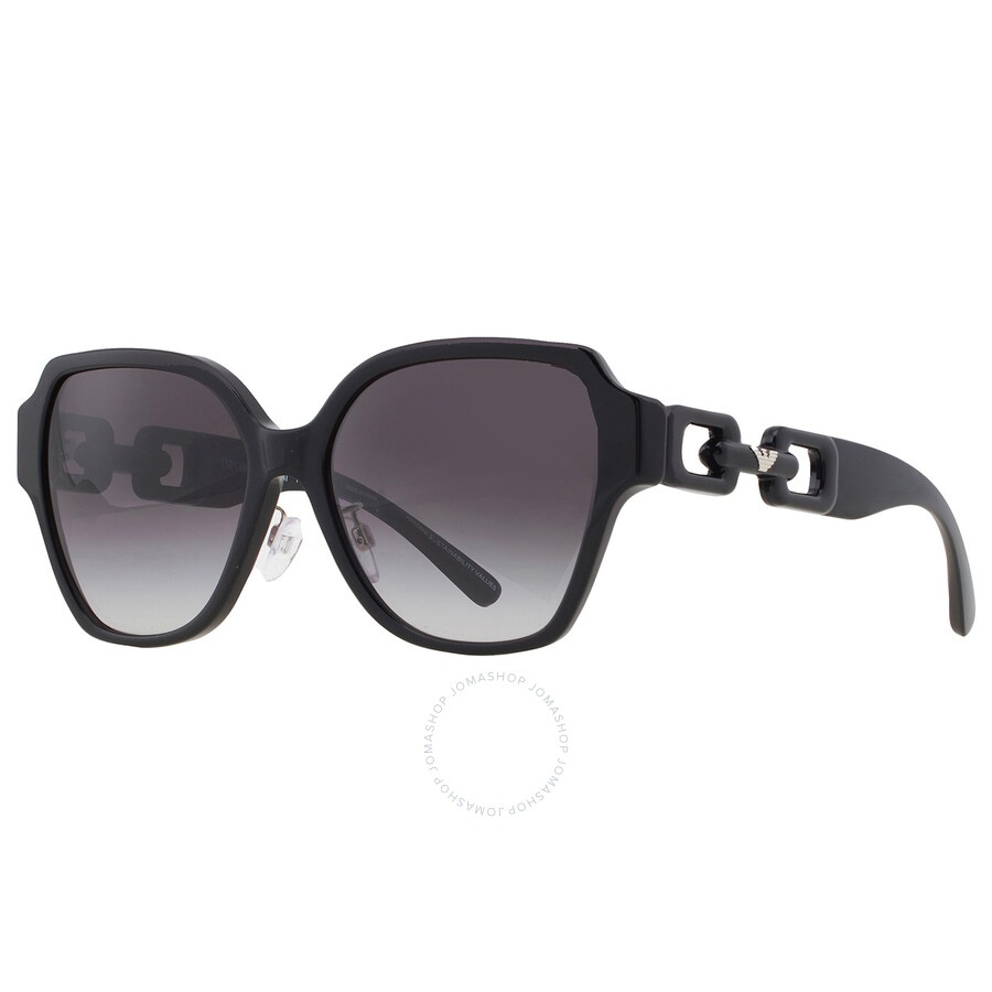 Emporio Armani Gradient Gray Butterfly Ladies Sunglasses EA4202F 50178G 56 - 5