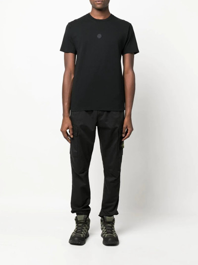 Stone Island logo-print cotton T-shirt outlook