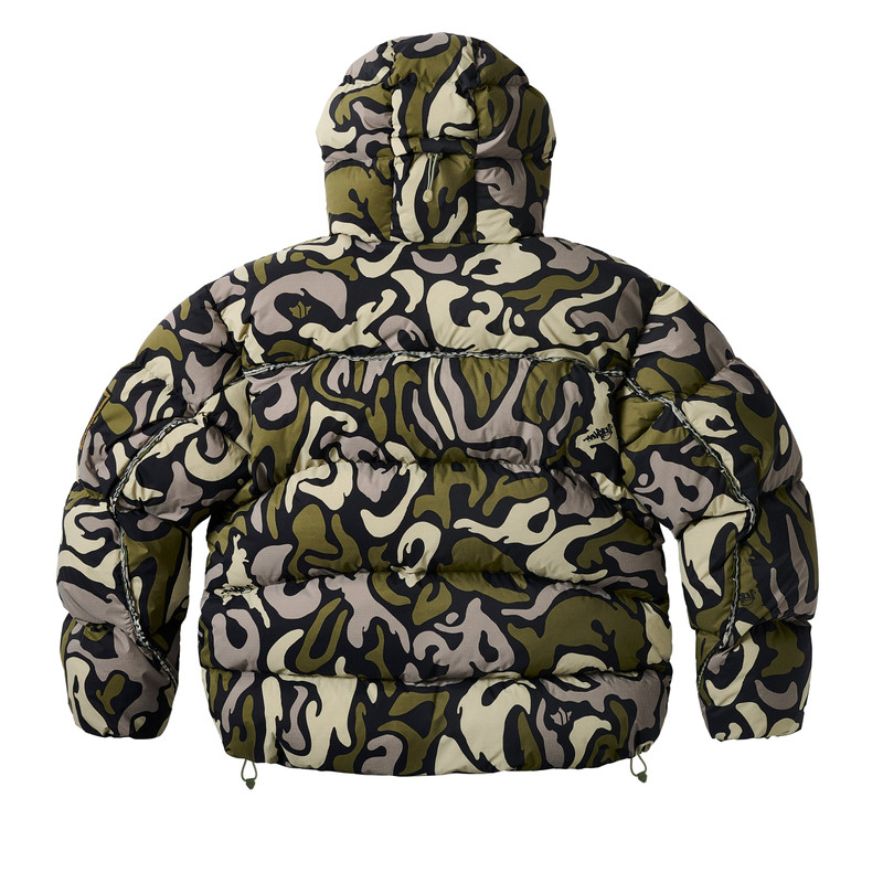 PALACE MAHARISHI TEMPLE PUFFA JACKET DPM KOR OM 5