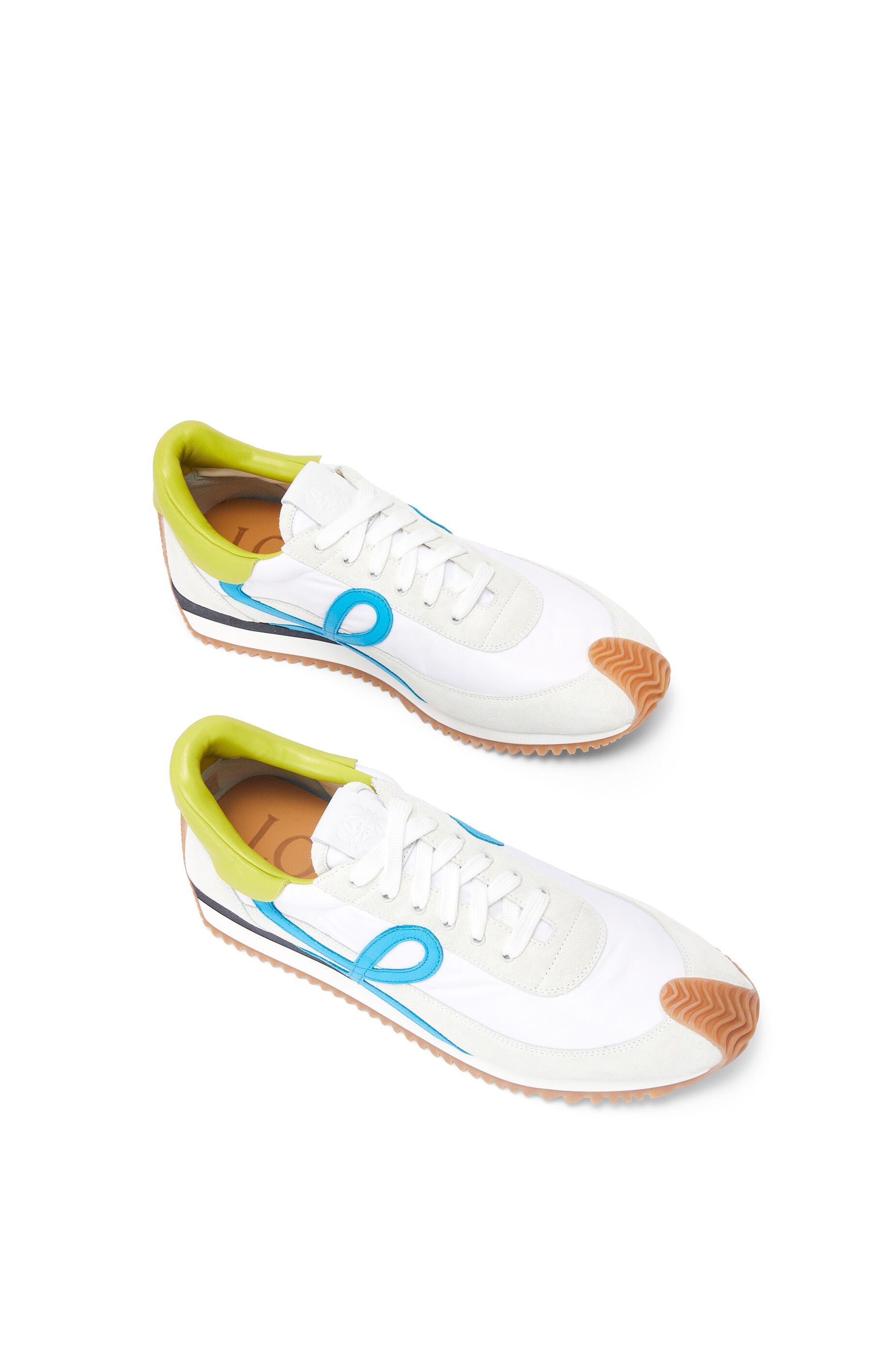 Flow Runner in nylon and suede - 3