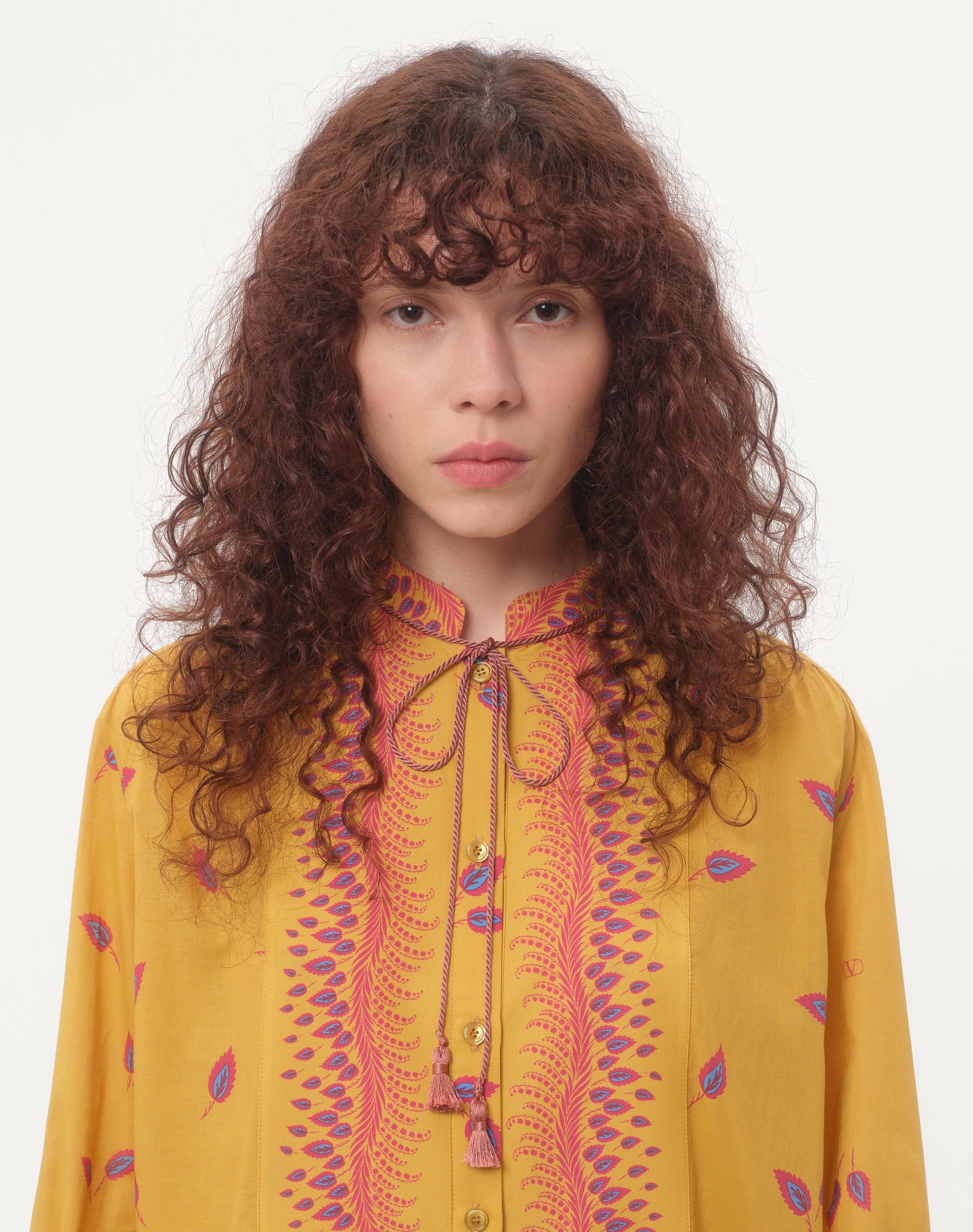 SHORT DRESS IN VOYAGE IMAGINAIRE MUSLIN - 3